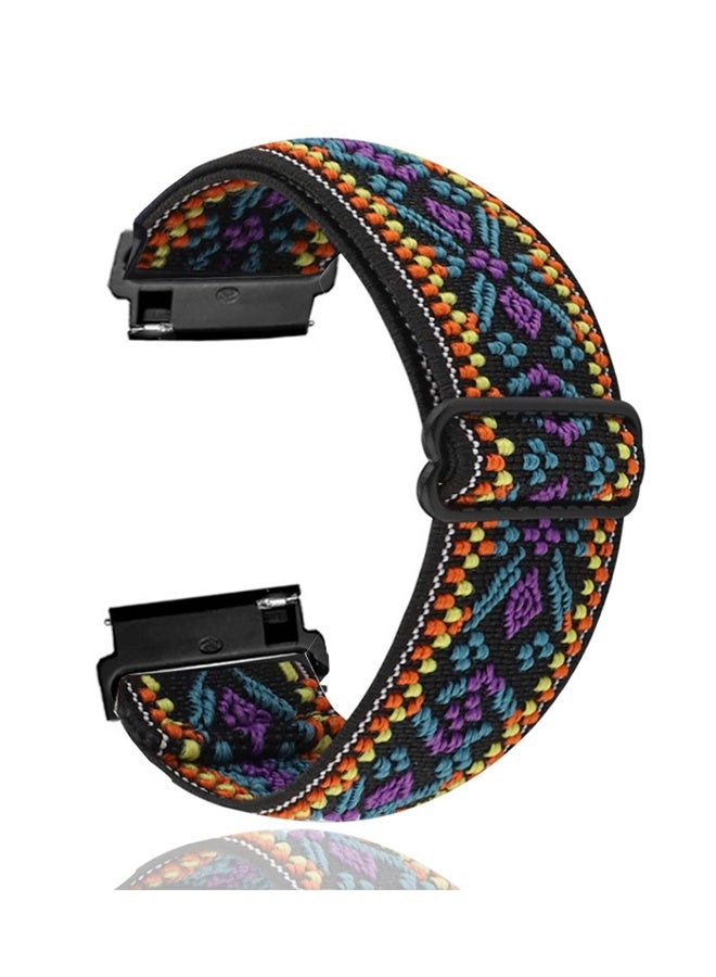 Happy D Funky Adjustable Braided Solo Band For Apple Watch Series 6/SE/5/4/3/2/1 44/42mm - Image 2